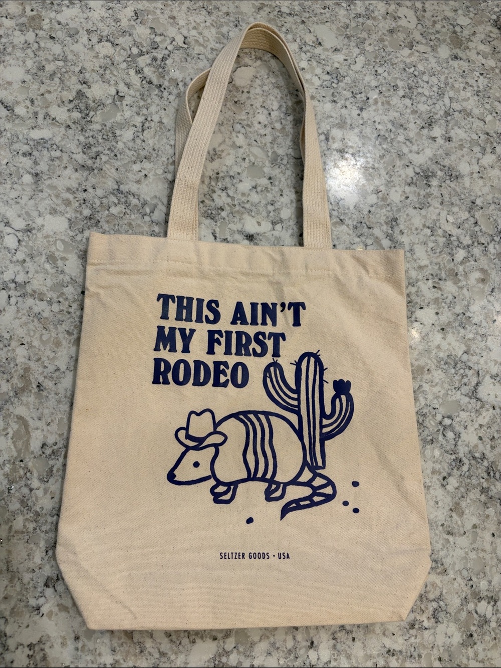 Western tote bag